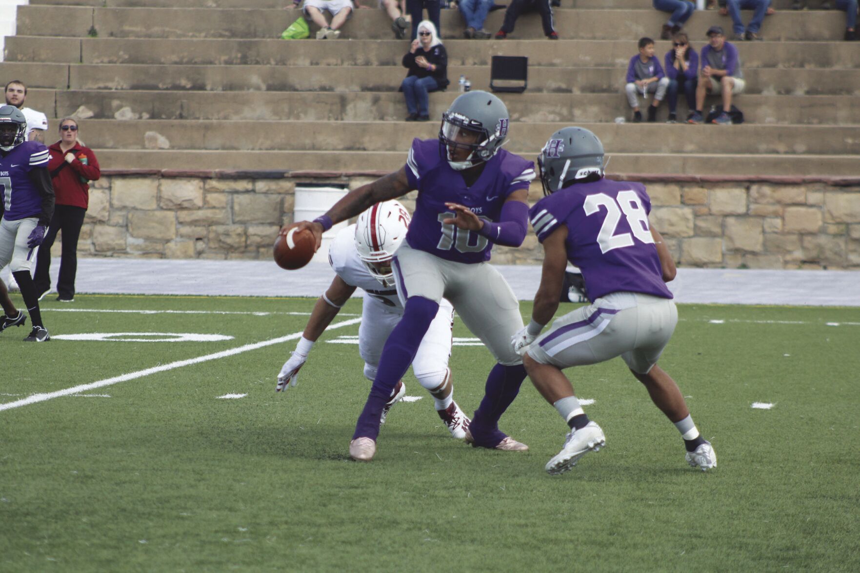 Ramone Atkins scramble